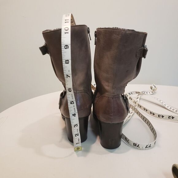 Crown Vintage Leather Boots Size 7.5 - Picture 8 of 9